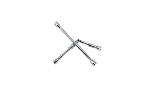 Emerson 14 Folding Cross Wrench Tire Change Tool with Thin 21mm Socket