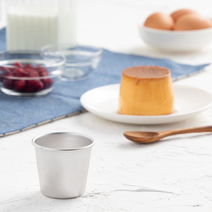 Endo Shoji Pudding Cup No.2 18-8 Stainless Steel Made in Japan Wpl07020-Kiichin - The #1 Place for Japanese Goods in Your Hand!