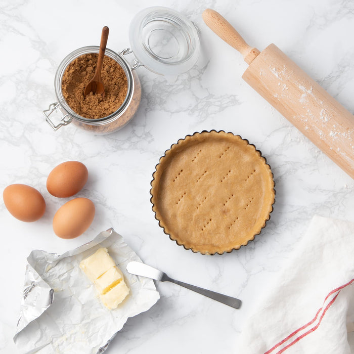 Endo Shoji 16Cm Commercial Tart Pan with Removable Bottom Made in Japan-Kiichin - The #1 Place for Japanese Goods in Your Hand!