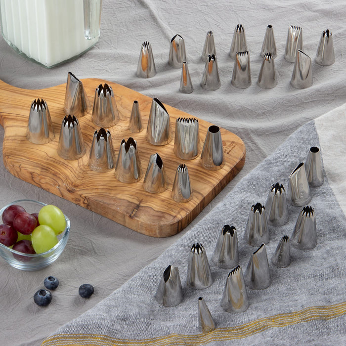 Endo Shoji Flower Nozzle Set 10 Pieces No.10 Stainless Steel Japan Made-Kiichin - The #1 Place for Japanese Goods in Your Hand!