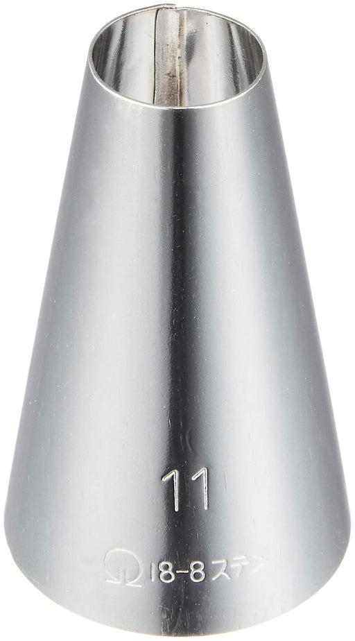 Endo Shoji No.11 Round Nozzle 18-8 Stainless Steel Japan Commercial Use-Kiichin - The #1 Place for Japanese Goods in Your Hand!