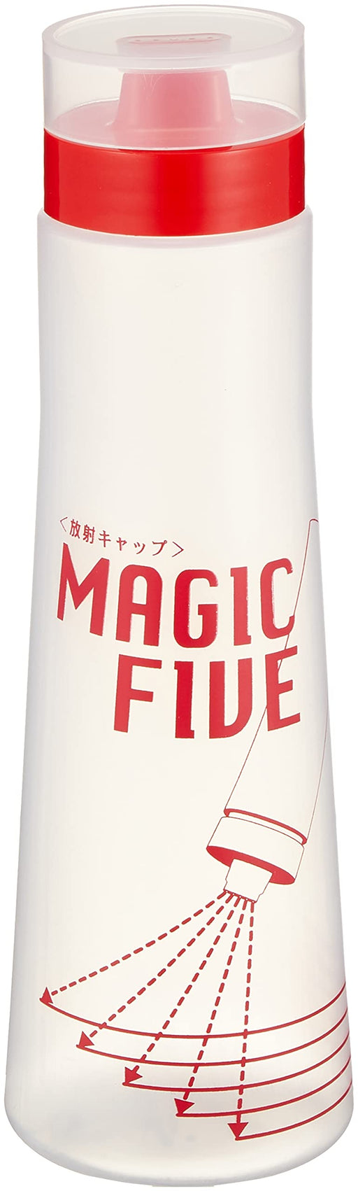Endo Shoji Red 500Cc Condiment Dispenser - Commercial Magic Five Bdi401-Kiichin - The #1 Place for Japanese Goods in Your Hand!