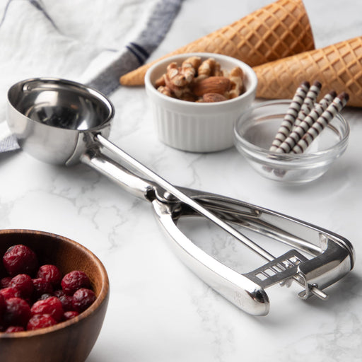 Endo Shoji Ice Cream Scoop #18 Φ50x208mm 35cc Stainless Steel Rust-Resistant-Kiichin - The #1 Place for Japanese Goods in Your Hand!