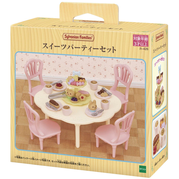 Epoch Sylvanian Families Sweets Party Set Furniture Ka-426 Multicolor-Kiichin - The #1 Place for Japanese Goods in Your Hand!