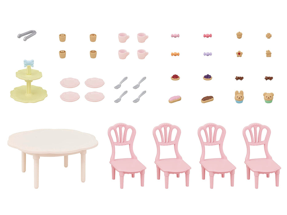 Epoch Sylvanian Families Sweets Party Set Furniture Ka-426 Multicolor-Kiichin - The #1 Place for Japanese Goods in Your Hand!