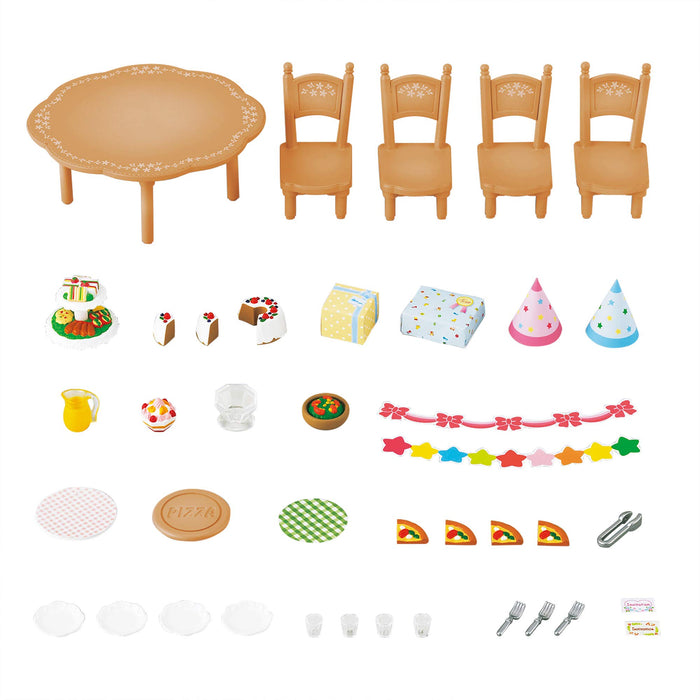 Epoch Sylvanian Families Home Party Furniture Set-Kiichin - The #1 Place for Japanese Goods in Your Hand!