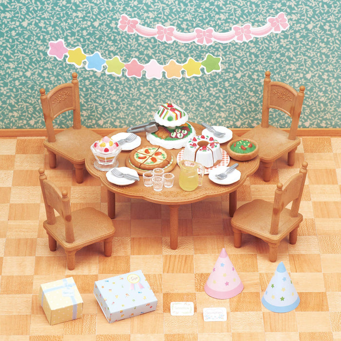 Epoch Sylvanian Families Home Party Furniture Set-Kiichin - The #1 Place for Japanese Goods in Your Hand!