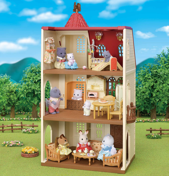 Epoch Sylvanian Families House Red Roof Elevator Ha-49-Kiichin - The #1 Place for Japanese Goods in Your Hand!