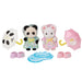 Epoch Sylvanian Families DollhouseRain Play Nakayoshi Baby Set S-74 for 3 Years and Up-Kiichin - The #1 Place for Japanese Goods in Your Hand!