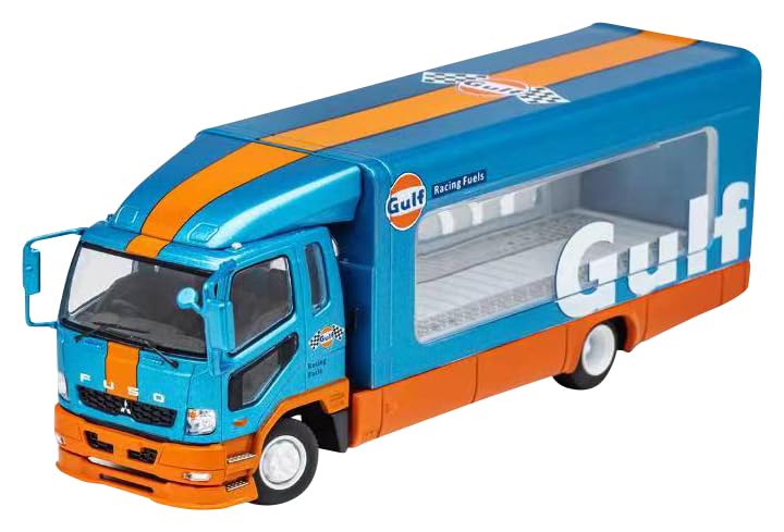 Gaincorp Products 1/64 Mitsubishi Fuso Truck Gulf Diecast Model-Kiichin - The #1 Place for Japanese Goods in Your Hand!