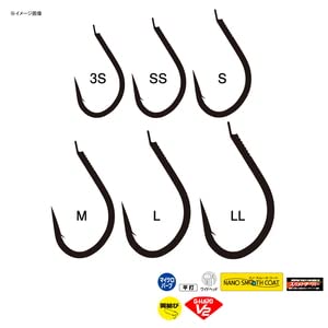 Gamakatsu G-Hv2 Sakuragen Custom Hook Power Play 68806 L Size-Kiichin - The #1 Place for Japanese Goods in Your Hand!
