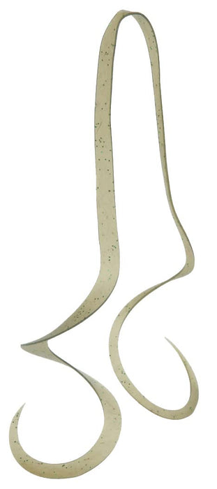 Gamakatsu Sakuragen Silicone Necktie Thick Cut Multi-Curly #4 Green-Kiichin - The #1 Place for Japanese Goods in Your Hand!