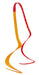 Gamakatsu Sakuragen Silicone Multi-Curly Necktie Thick Cut #53 Orange Red Gold-Kiichin - The #1 Place for Japanese Goods in Your Hand!