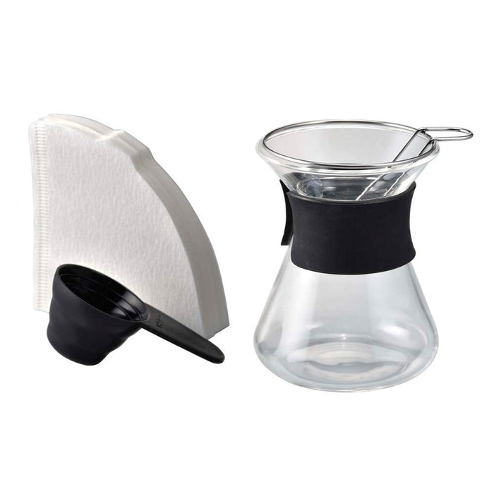 of title Hario Coffee Maker 1 Cup Ckjf-01B Black 240ml 1-2 People-Kiichin - The #1 Place for Japanese Goods in Your Hand!