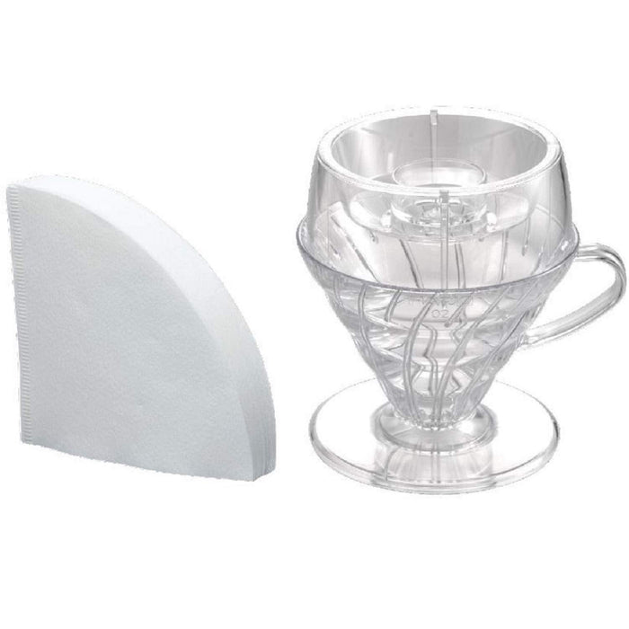 Hario V60 Drip-Assist Set Pete Licata Model 1-4C Pda-1524-T Japan-Kiichin - The #1 Place for Japanese Goods in Your Hand!