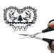 Hasegawa Knives DSB-100 Extra Fine Design Black Bond-Free Scissors-Kiichin - The #1 Place for Japanese Goods in Your Hand!