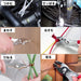 Igarashi Plyer 150mm Combination Pliers with Grip Made in Japan - Tsubame Sanjo-Kiichin - The #1 Place for Japanese Goods in Your Hand!