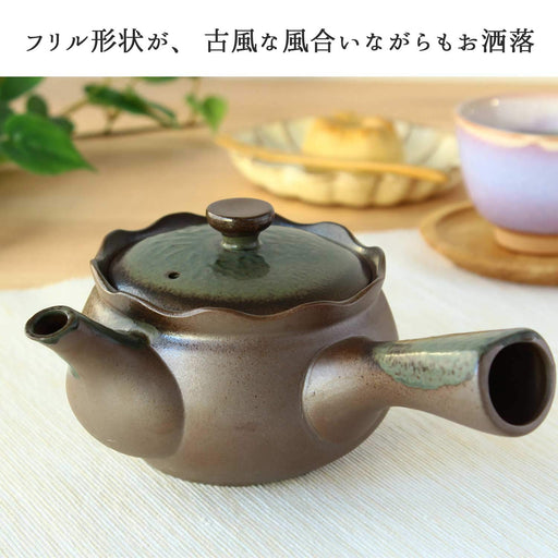 Adding Color To Your Life: Irodori Green Banko-Yaki Teapot 360ml Made in Japan-Kiichin - The #1 Place for Japanese Goods in Your Hand!