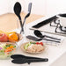 Kai Corporation Kasanaru DE5773 Cooking Spoon and Ladle Set Dishwasher Safe-Kiichin - The #1 Place for Japanese Goods in Your Hand!