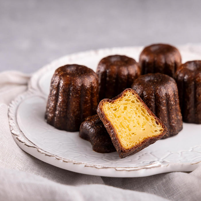 Kai Corporation Canelé Mold Small 53x47mm Fluorine Nonstick Kai Kitchen Mold-Kiichin - The #1 Place for Japanese Goods in Your Hand!