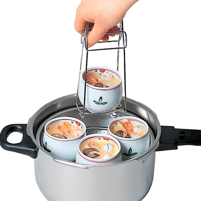 Kai Stainless Steel Custard Holder Tongs Dishwasher Safe Made in Japan