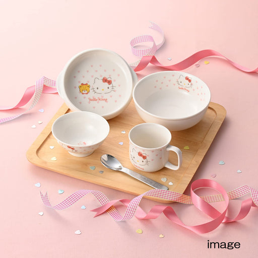 Kanesho Pottery Hello Kitty Ramen and Rice Bowl 14.5cm Pink Microwave Safe-Kiichin - The #1 Place for Japanese Goods in Your Hand!