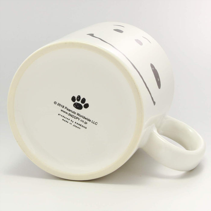 Kanesho Pottery Snoopy Face Big Mug 604170 Peanuts Collection-Kiichin - The #1 Place for Japanese Goods in Your Hand!