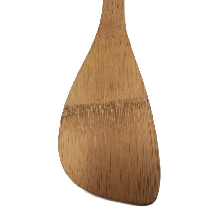 Kikusui Unpainted Soot Bamboo Turner Right-Handed - Japanese Craftsmanship-Kiichin - The #1 Place for Japanese Goods in Your Hand!