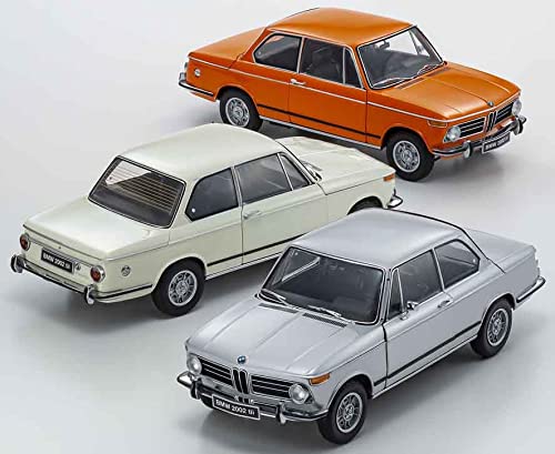 Kyosho BMW 2002 Tii 1/18 White KS08543W-Kiichin - The #1 Place for Japanese Goods in Your Hand!