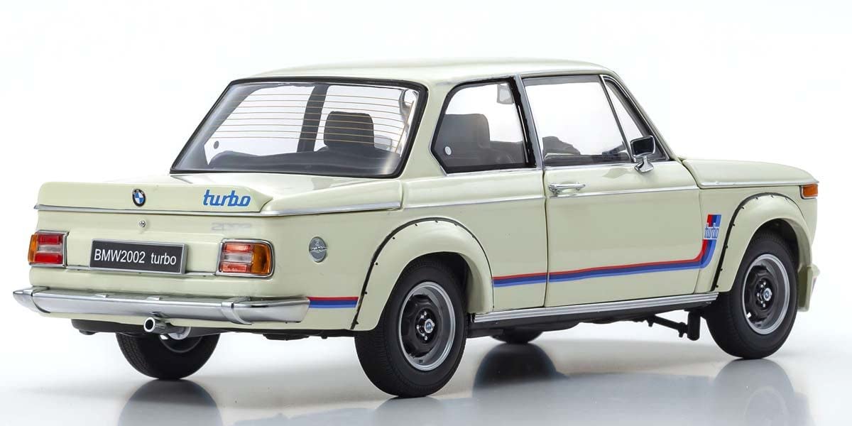 Kyosho 1/18 BMW 2002 Turbo Ks08544W White-Kiichin - The #1 Place for Japanese Goods in Your Hand!