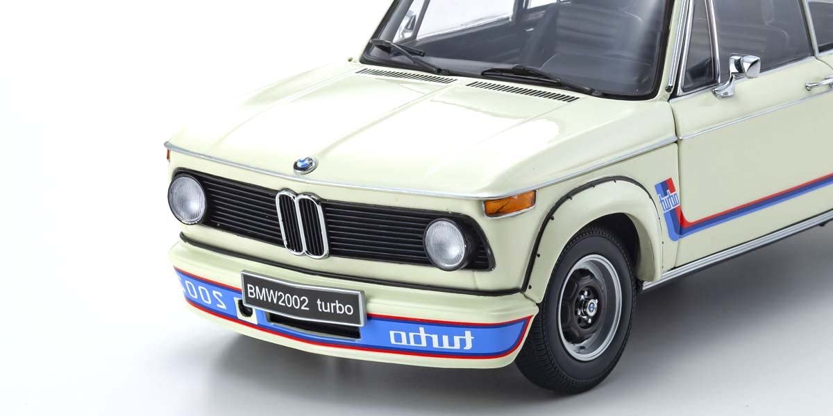Kyosho 1/18 BMW 2002 Turbo Ks08544W White-Kiichin - The #1 Place for Japanese Goods in Your Hand!
