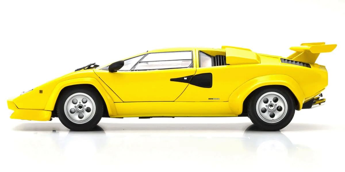 Kyosho 1/18 Lamborghini Countach Lp5000 Yellow-Kiichin - The #1 Place for Japanese Goods in Your Hand!