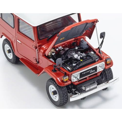 Kyosho 1/18 Toyota Land Cruiser 40 Van (Bj42V) Red-Kiichin - The #1 Place for Japanese Goods in Your Hand!