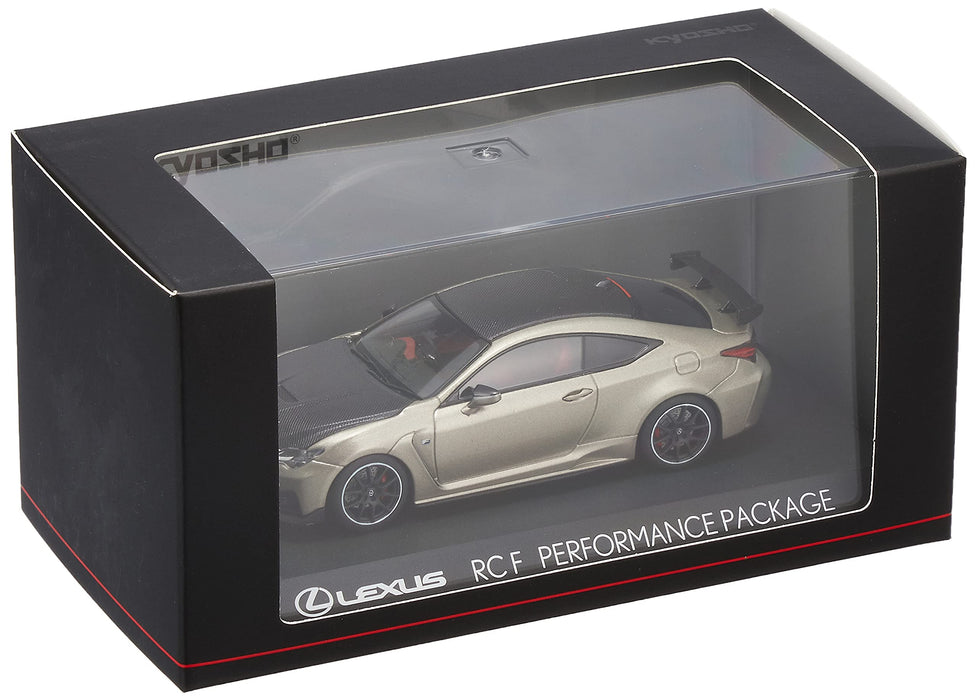 Kyosho 1/43 Lexus RC F Sonic Titanium RH Finished-Kiichin - The #1 Place for Japanese Goods in Your Hand!