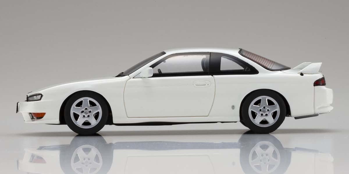 Kyosho 1/43 Nissan Silvia K's S14 White KSR43112W-Kiichin - The #1 Place for Japanese Goods in Your Hand!