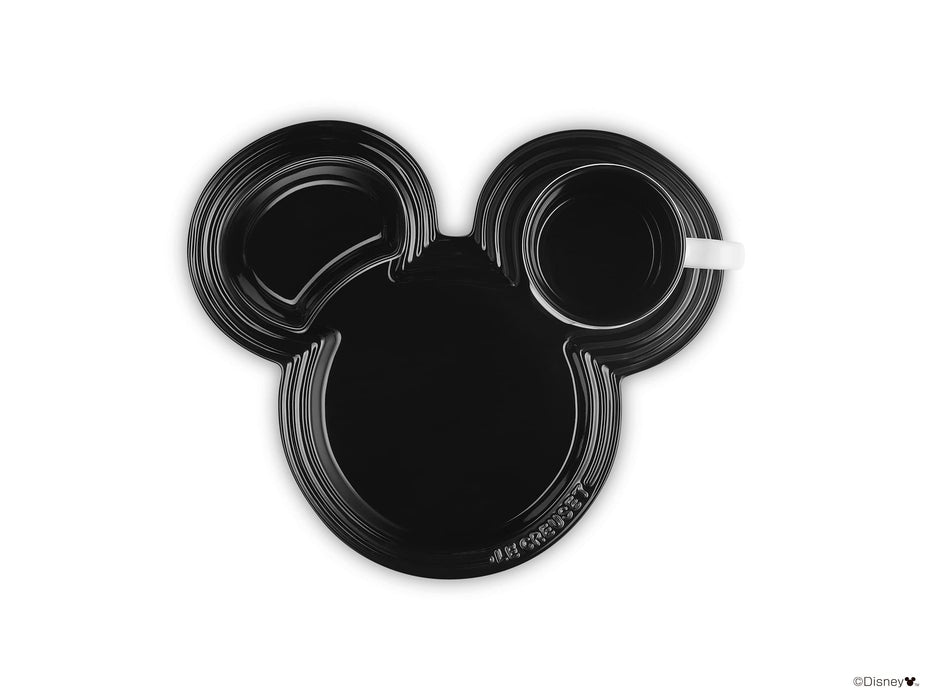 Le Creuset Disney Mickey Mouse Tableware Set Shiny Black Japanese Edition-Kiichin - The #1 Place for Japanese Goods in Your Hand!