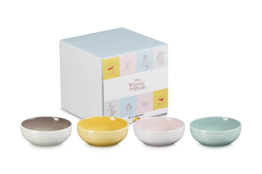 Le Creuset Disney Winnie The Pooh Dish Set 13cm Pack of 4 Official Japan-Kiichin - The #1 Place for Japanese Goods in Your Hand!