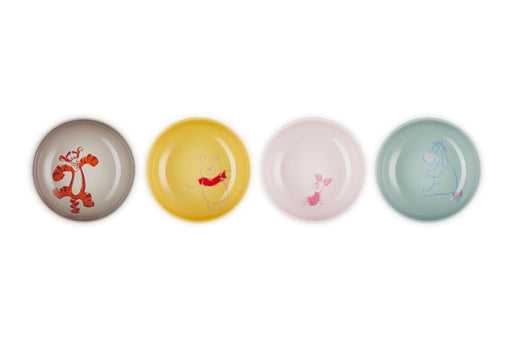 Le Creuset Disney Winnie The Pooh Dish Set 13cm Pack of 4 Official Japan-Kiichin - The #1 Place for Japanese Goods in Your Hand!