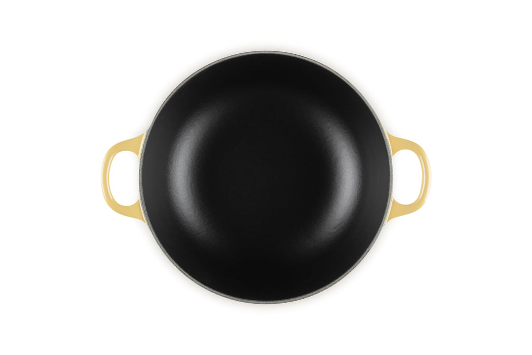 Le Creuset Quince Yellow Disney 22cm Marmit Pot Direct Flame IH Compatible-Kiichin - The #1 Place for Japanese Goods in Your Hand!