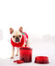 Le Creuset Cherry Red Pet Food Container with Scoop for Dogs and Cats-Kiichin - The #1 Place for Japanese Goods in Your Hand!