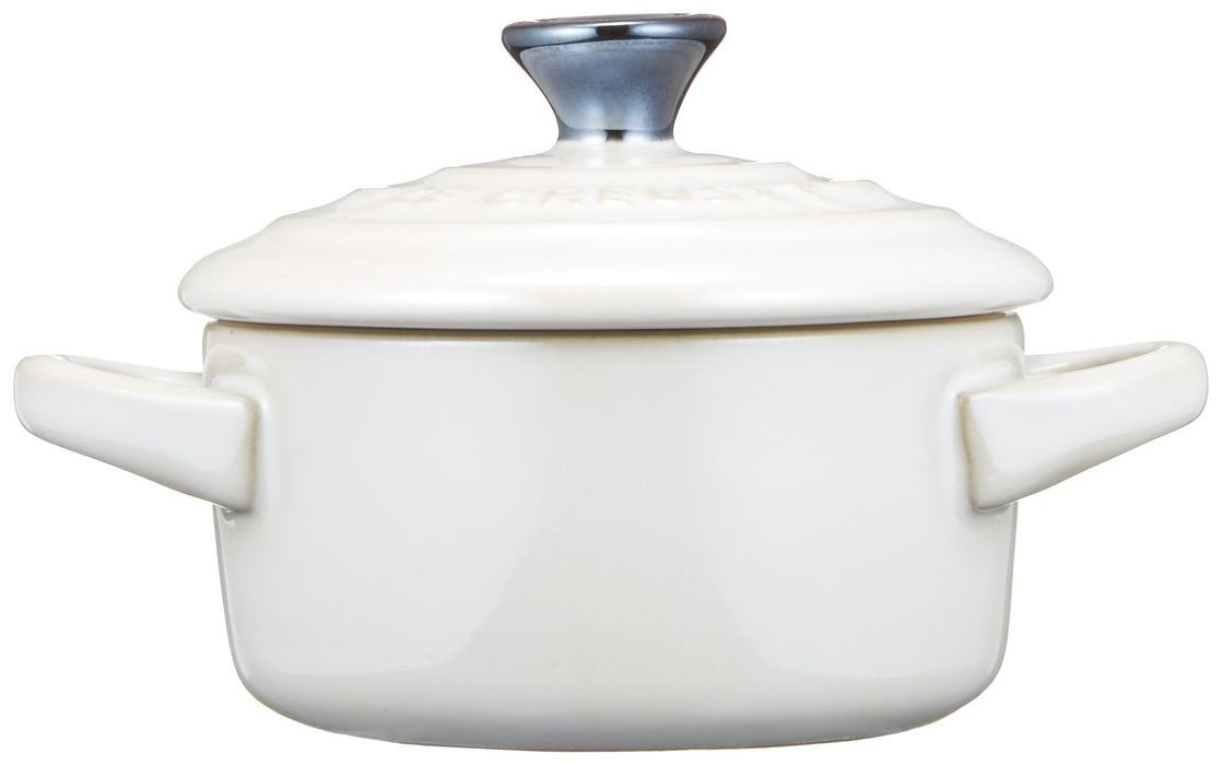 Le Creuset Heat-Resistant Petit Cocotte Container Pair with Spoon Red White-Kiichin - The #1 Place for Japanese Goods in Your Hand!