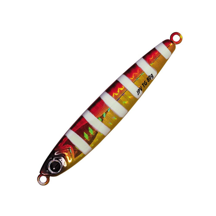 Major Craft Jigpara Vertical 80G Zebra Red Gold Jig-Kiichin - The #1 Place for Japanese Goods in Your Hand!