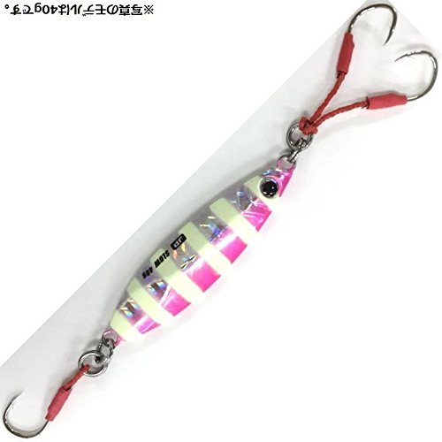 Major Craft Jigpara Shore Slow Metal Jig 40G Zebra Pink #26 Jpslow-40-Kiichin - The #1 Place for Japanese Goods in Your Hand!