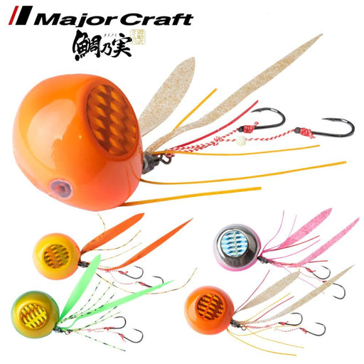 Major Craft Metal Jig Tai Chisel 60G - Orange-Kiichin - The #1 Place for Japanese Goods in Your Hand!
