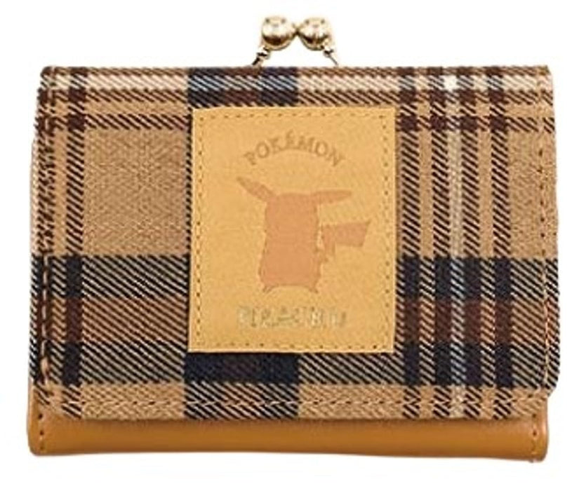Marimocraft Pokemon Check Series Pikachu Compact Wallet 95x80x30mm-Kiichin - The #1 Place for Japanese Goods in Your Hand!