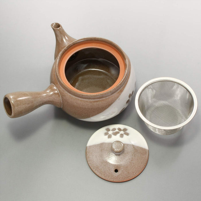 Ichikyu Mino Ware Teapot Kohiki Sakura Made in Japan 500ml 37-Kiichin - The #1 Place for Japanese Goods in Your Hand!