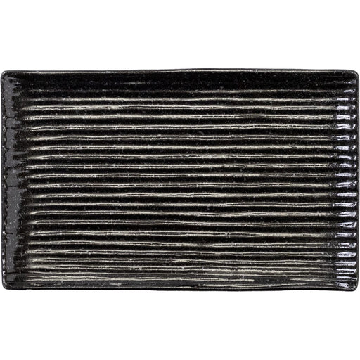 Minoru Touki Lightweight Shinogi Pottery Plate Yuteki Tenmoku 009-727699-Kiichin - The #1 Place for Japanese Goods in Your Hand!