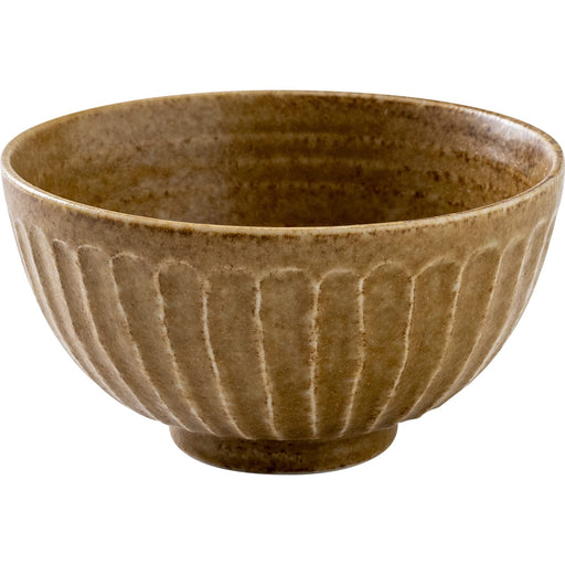 Minoru Pottery Mino Ware Tetote 125 Tea Bowl Walnut Finish-Kiichin - The #1 Place for Japanese Goods in Your Hand!