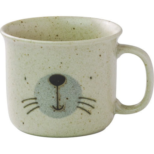 Minoru Touki Awasaka Minoru Pottery Mug Seal - Stylish Mogumogu Coffee Cup-Kiichin - The #1 Place for Japanese Goods in Your Hand!