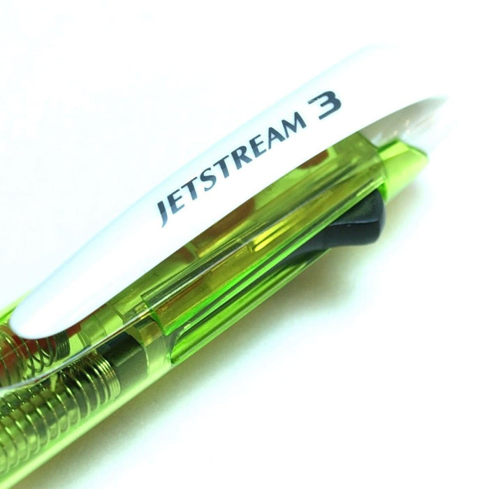 Mitsubishi Pencil Jet Stream 3-Color 0.7 Ballpoint Pen Green Easy to Write-Kiichin - The #1 Place for Japanese Goods in Your Hand!